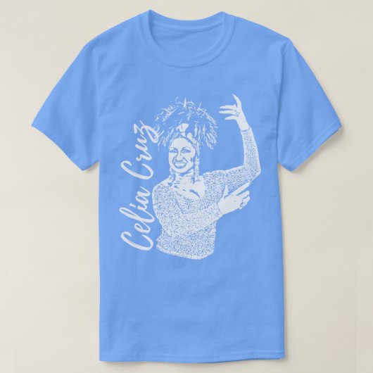 Celia Cruz Azucar T-shirt (Design voorkant)