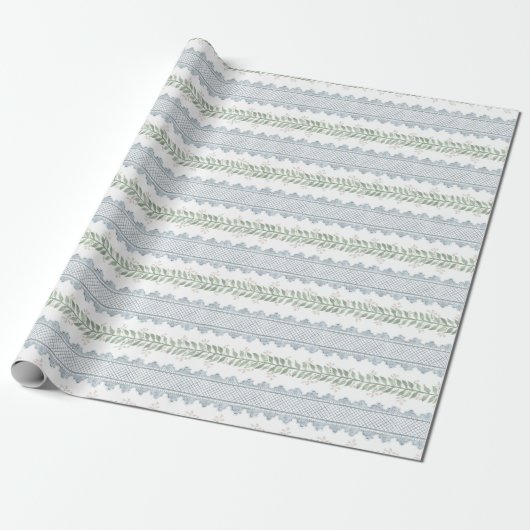 Celia Stripe Cadeaupapier (Uitgerold)