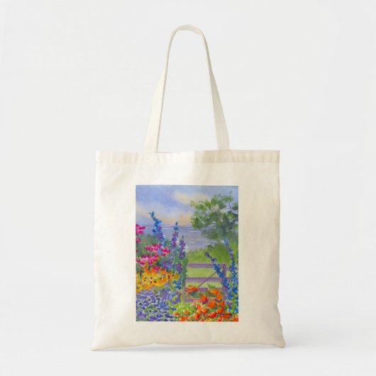 Celia Thaxter Garden op het eiland Shoals Canvas t Tote Bag (Voorkant)