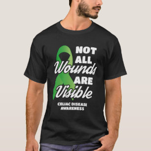 Celiakie Bewustheid Niet alle wonden zijn zichtbaa T-shirt
