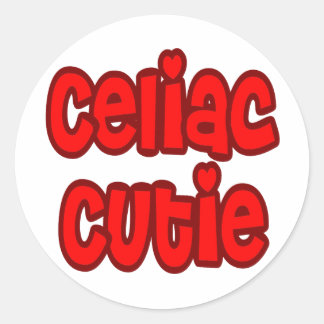 Celiakie cutie ronde sticker