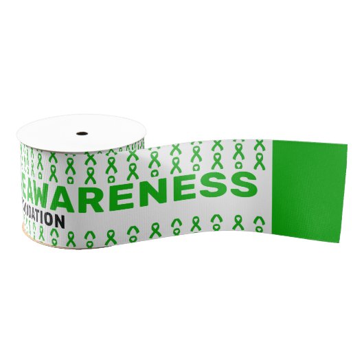 Celiakie Disease Awareness Patroon Grosgrain Lint (Spoel)