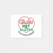 Celiakie Ziektebewustwording Gluten niet Post-it® Notes (Voorkant)