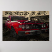Celica GT poster (Voorkant)
