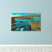 Celilo-Herfsten op de Columbia Canvas Afdruk (Insitu (Houten vloer))