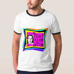 Celine Dion - popart T-shirt
