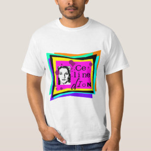 Celine Dion - popart T-shirt