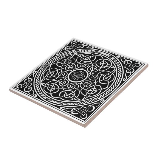 celknoop tegeltje (Zijkant)