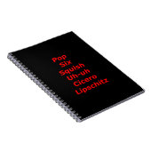 Cell Block Tango Notitieboek (Rechterzijde)