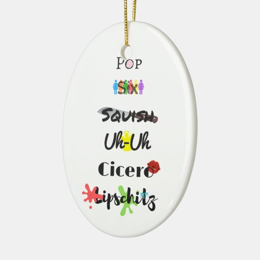 Cell Block Tango Ornament (Links)