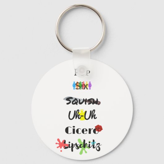 Cell Block Tango Sleutelhanger (Voorkant)