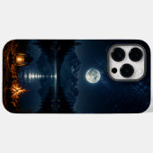 Cell Phone Case Mountain Moonlight (Achterkant (horizontaal))