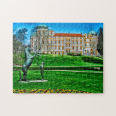 Celle Castle Duitsland. Legpuzzel (Horizontaal)