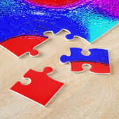 Cellen leuke kunst legpuzzel (Zijkant)