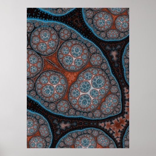 Cellen_oranje Poster (Voorkant)