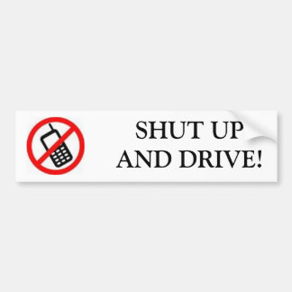 CELLEN TELEFOON, SCHUWBEDRIJF. BUMPERSTICKER