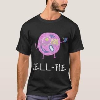 CellFie Coole Grappige BiologieLeraar Student Gesc T-shirt