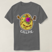 CellFie Funny Science Biology T-shirt (Design voorkant)