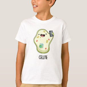 Cellfie Grappige Biologie Selfie Pun T-shirt
