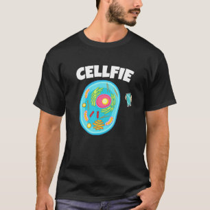Cellfie Science Astronomie Wiskunde Scheikunde Bio T-shirt