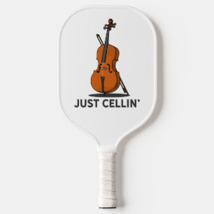 Cellist Just Cellin Vioolspeler Pickleball Paddle