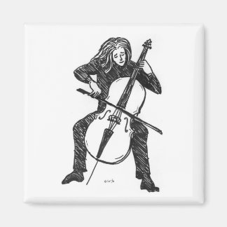 Cellist magneet