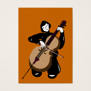 cellist speelcello visitekaartjes