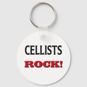 Cellists Rock Sleutelhanger