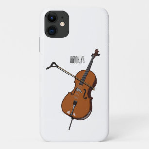 Cello-afbeelding cartoon iPhone 11 hoesje