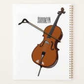 Cello-afbeelding cartoon planner (Achterkant)