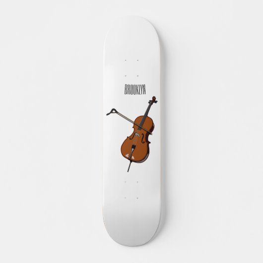 Cello-afbeelding cartoon skateboard (Voorkant)