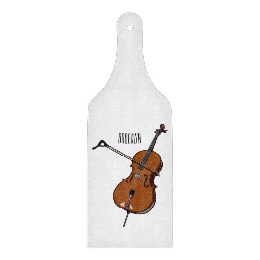 Cello-afbeelding cartoon snijplank (Voorkant)