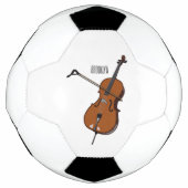Cello-afbeelding cartoon voetbal (Voorkant)