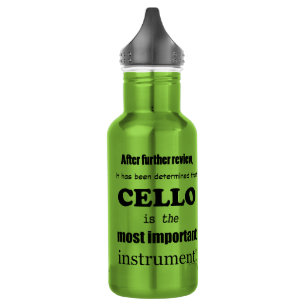 Cello Belangrijkste instrument Waterfles