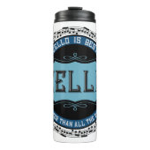 Cello Best Music Note Circle Thermosbeker (Voorkant)