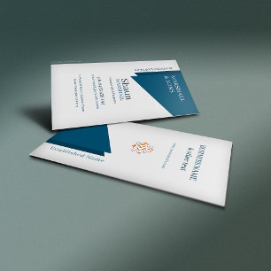 Cello Blau Stijlvol Executieve Bedrijfs- Visitekaartje