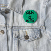 Cello, Brain Freeze Ronde Button 5,7 Cm (In situ)