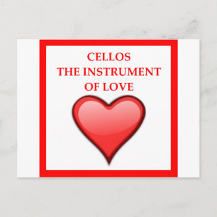 CELLO BRIEFKAART