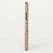 Cello Case-Mate iPhone Case (Achterkant / rechts)