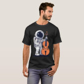 Cello Cellist Music Cello Player Astronaut T-Shirt (Devant entier)