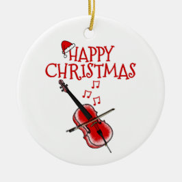 Cello Cellist String Muzikant Kerst Ornament
