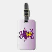 Cello Chick #9 Bagagelabel (Voorkant verticaal)