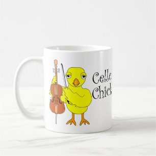 Cello Chick Tekst Koffiemok