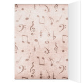 Cello Chops muzikant Sepia Blank (Binnen (Links))