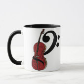Cello Clef Mug (Gauche)
