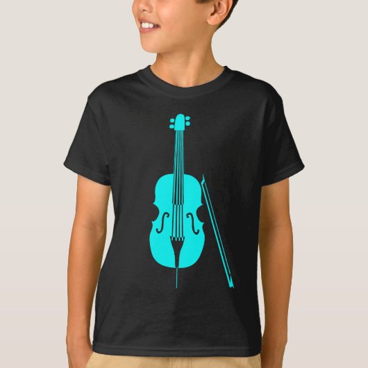Cello - Cyaan T-shirt (Voorkant)