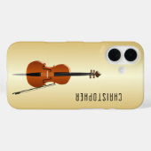 Cello Design Personalized Case-Mate iPhone Case (Achterkant (horizontaal))