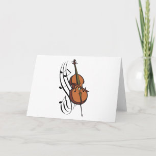 Cello en Muziek Kaart