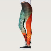 Cello en Muzieknoten Leggings (Links)