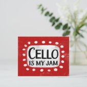 Cello Est Ma Carte De Voeux De Jam (Debout devant)